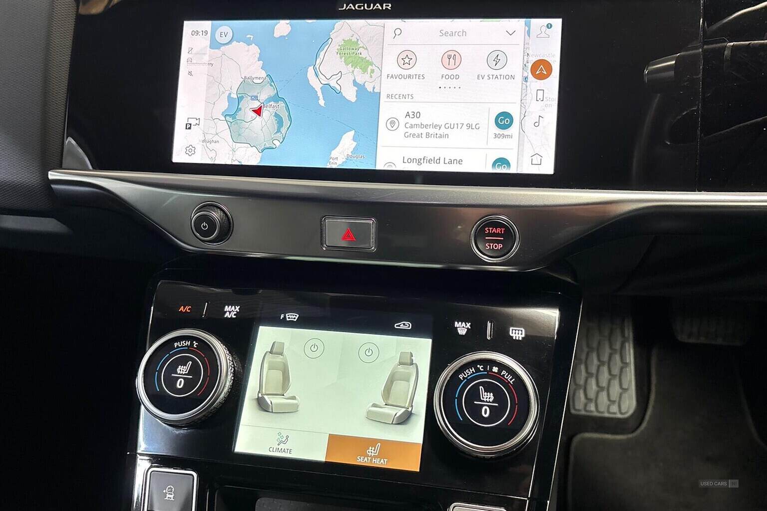 Mar 2022 Jaguar i-Pace 294Kw Ev400 Hse Black 90Kwh 5Dr Auto 11Kw Charger