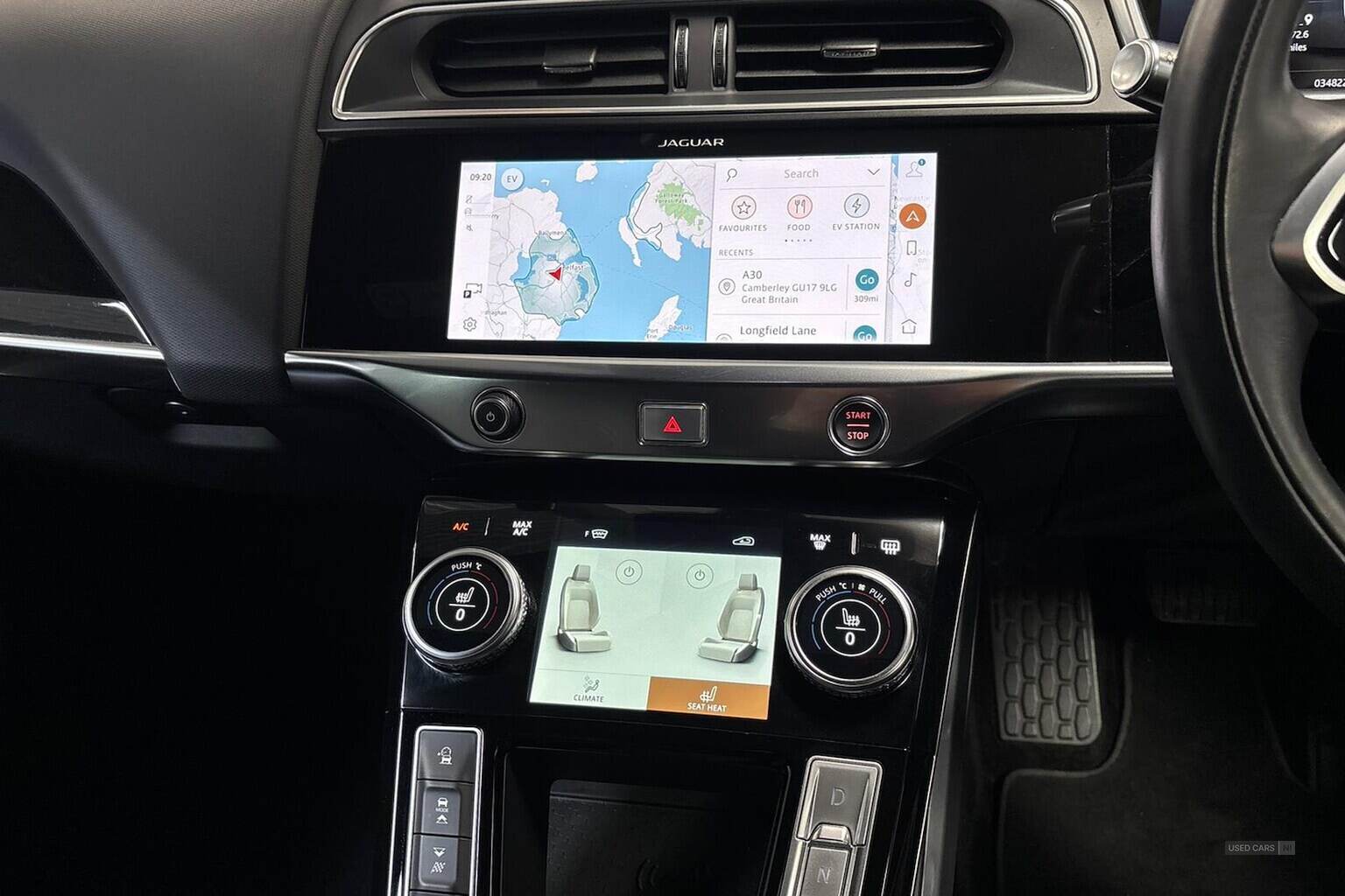 Mar 2022 Jaguar i-Pace 294Kw Ev400 Hse Black 90Kwh 5Dr Auto 11Kw Charger