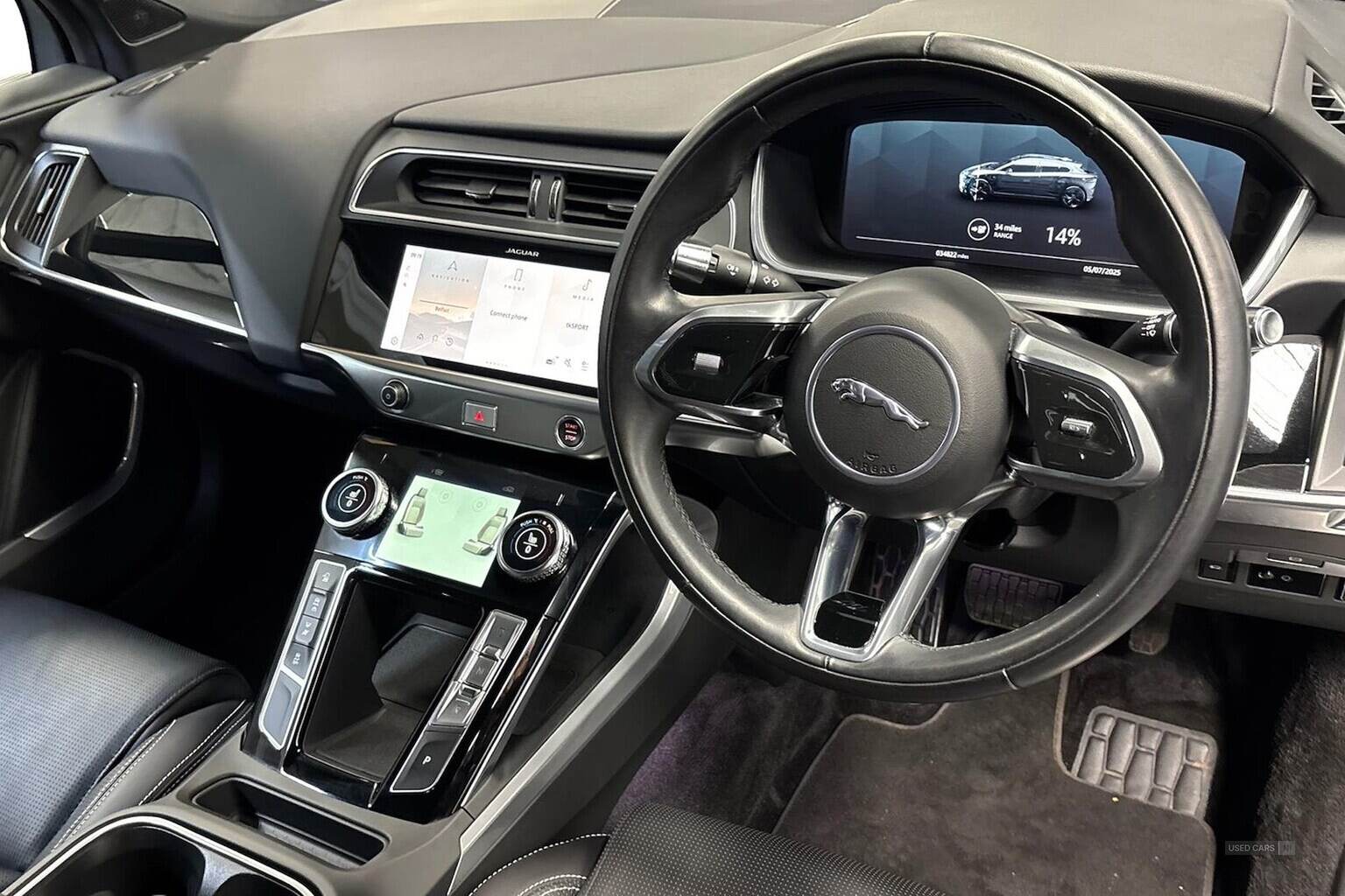 Mar 2022 Jaguar i-Pace 294Kw Ev400 Hse Black 90Kwh 5Dr Auto 11Kw Charger