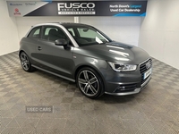 Audi A1 1.4 TFSI S line Hatchback 3dr Petrol Manual Euro 6 (s/s) (125 ps) Bluetooth, Dab Radio, Air Con in Down