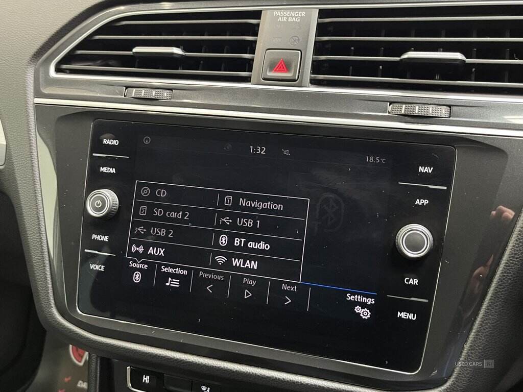 Nov 2018 Volkswagen Tiguan 2.0 TDi 150 SE Nav 5dr