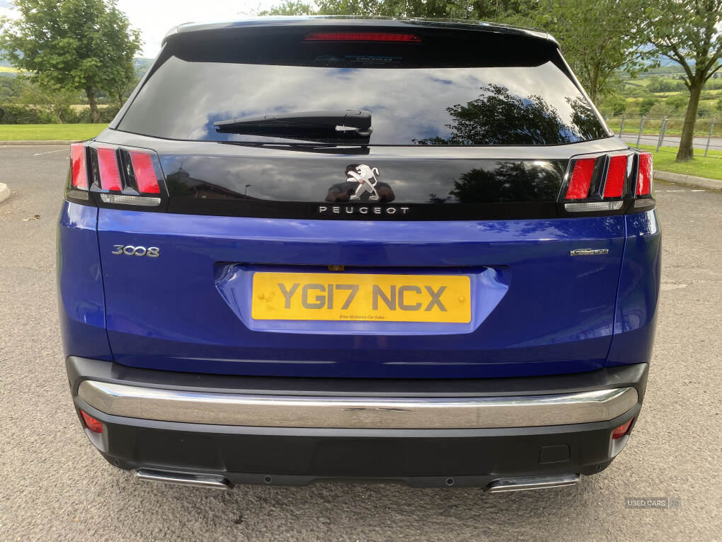 Mar 2017 Peugeot 3008 1.6 BlueHDi 120 GT Line 5dr