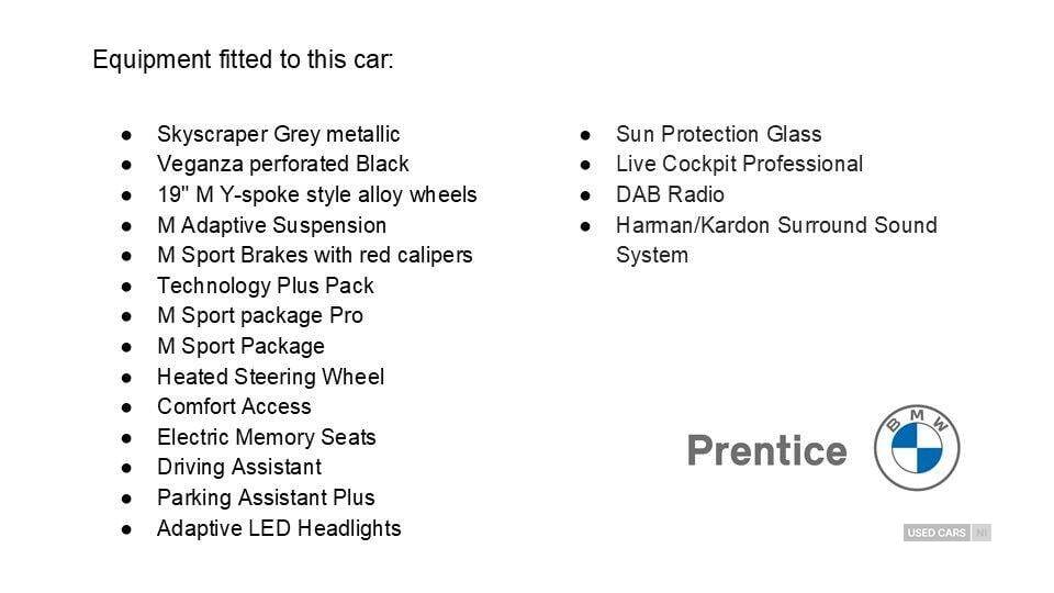 Feb 2025 BMW 2 Series 220 M Sport 4dr Step Auto