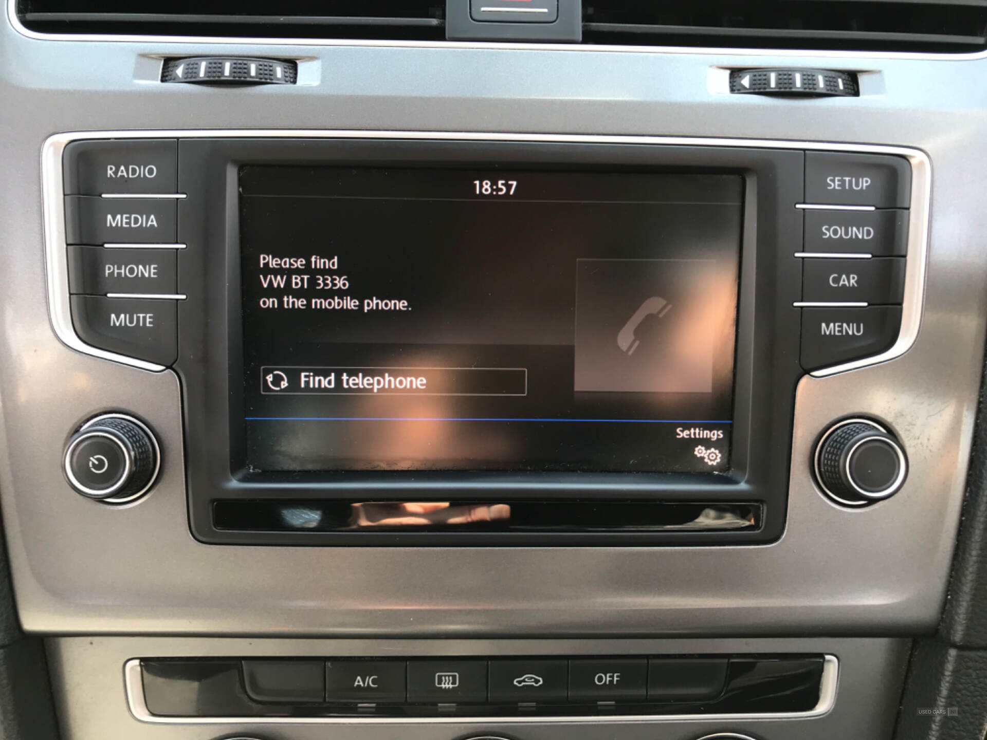 Volkswagen Golf DIESEL HATCHBACK in Antrim