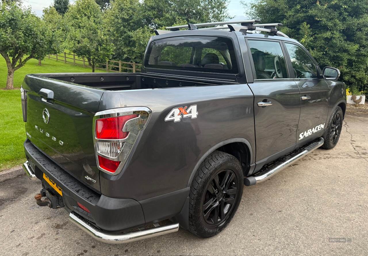 Jul 2020 SsangYong Musso Double Cab Pick Up Saracen 4dr Auto AWD