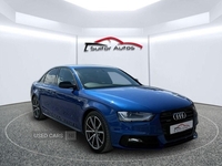 Audi A4 3.0 TDI V6 Black Edition Plus Saloon 4dr Diesel S Tronic quattro Euro 5 (s/s) (245 ps) FULLY SERVICED / 12 MONTHS MOT in Down