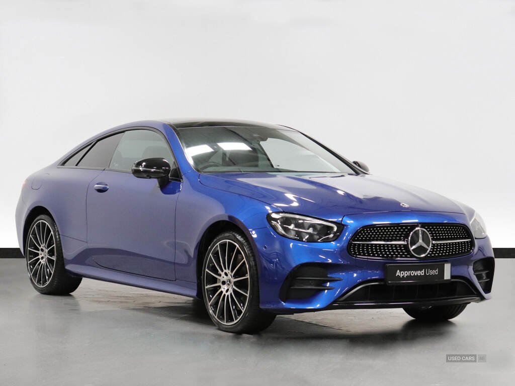 Jan 2023 Mercedes-Benz E Class E400d 4Matic AMG Line Night Ed Pre+ 2dr 9G-Tronic