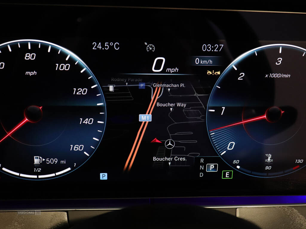 Jan 2023 Mercedes-Benz E Class E400d 4Matic AMG Line Night Ed Pre+ 2dr 9G-Tronic