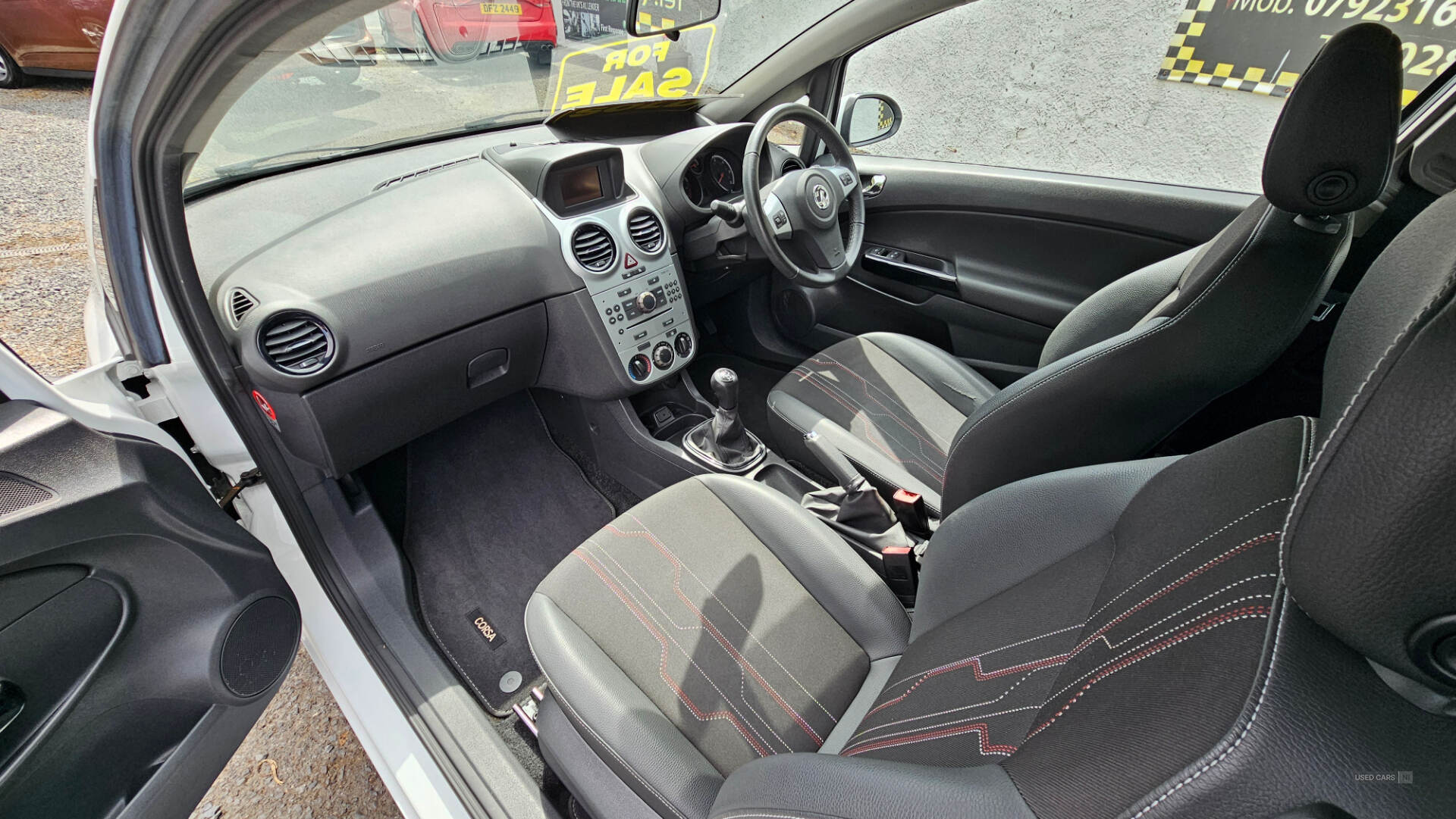 Vauxhall Corsa HATCHBACK SPECIAL EDS in Down
