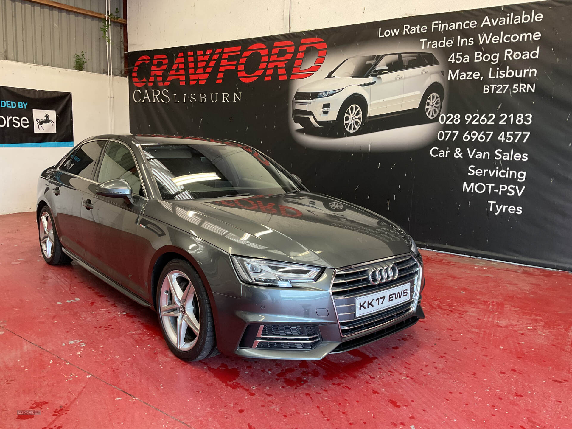 Audi A4 DIESEL SALOON in Antrim