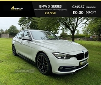 BMW 3 Series 2.0 318d Sport Saloon 4dr Diesel Auto Euro 6 (s/s) (150 ps) in Armagh