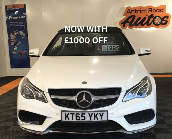 Mercedes E-Class DIESEL CABRIOLET in Antrim