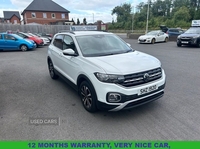 Volkswagen T-Cross 1.0 TSI United SUV 5dr Petrol Manual Euro 6 (s/s) (95 ps) 12 MONTH' S WARRANTY in Down