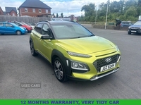 Hyundai Kona 1.0 T-GDi Blue Drive Premium SUV 5dr Petrol Manual Euro 6 (s/s) (120 ps) 12 MONTH' S WARRANTY in Down