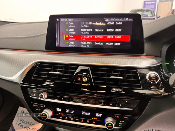 BMW 5 Series DIESEL SALOON in Antrim