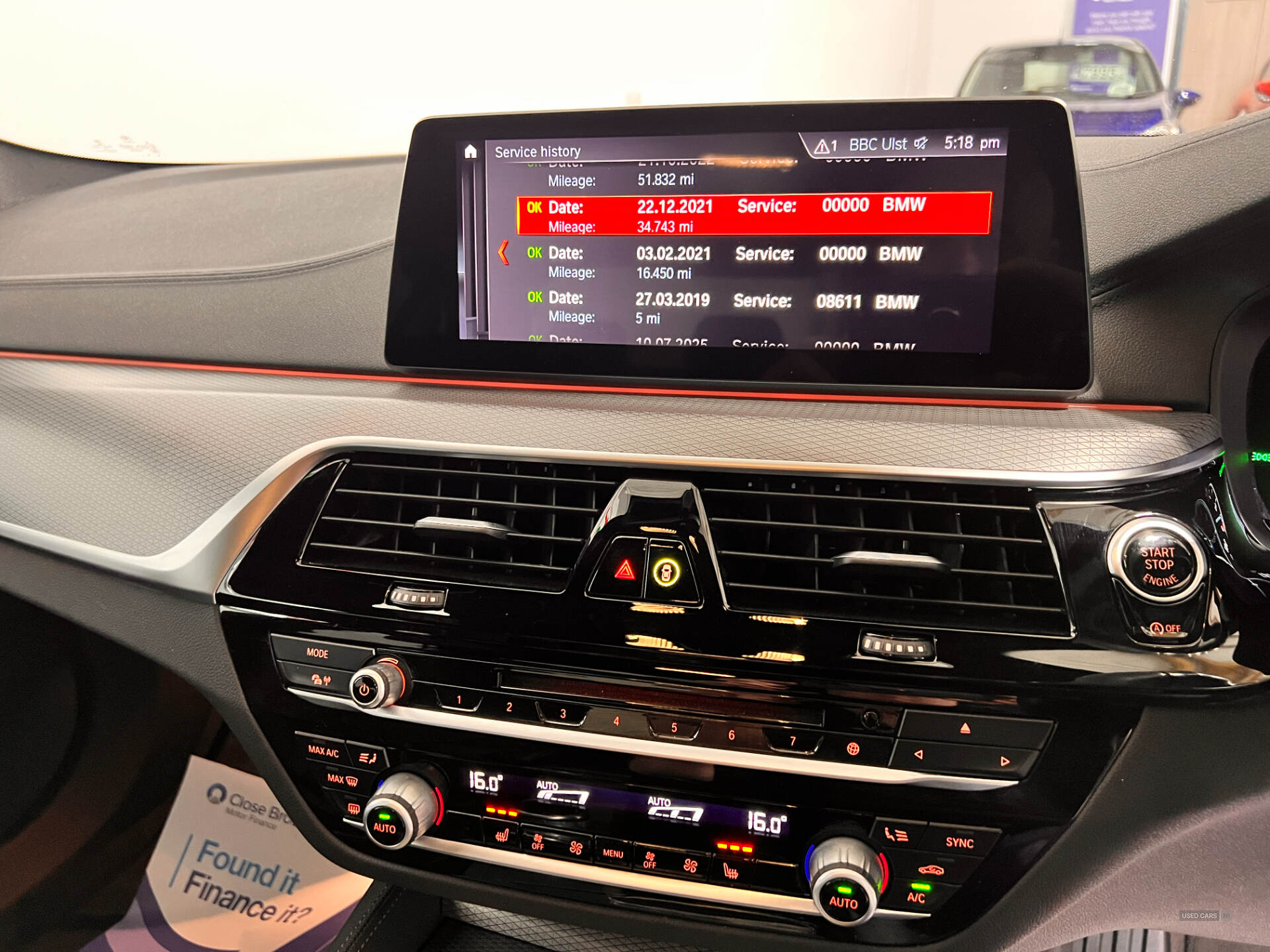 BMW 5 Series DIESEL SALOON in Antrim