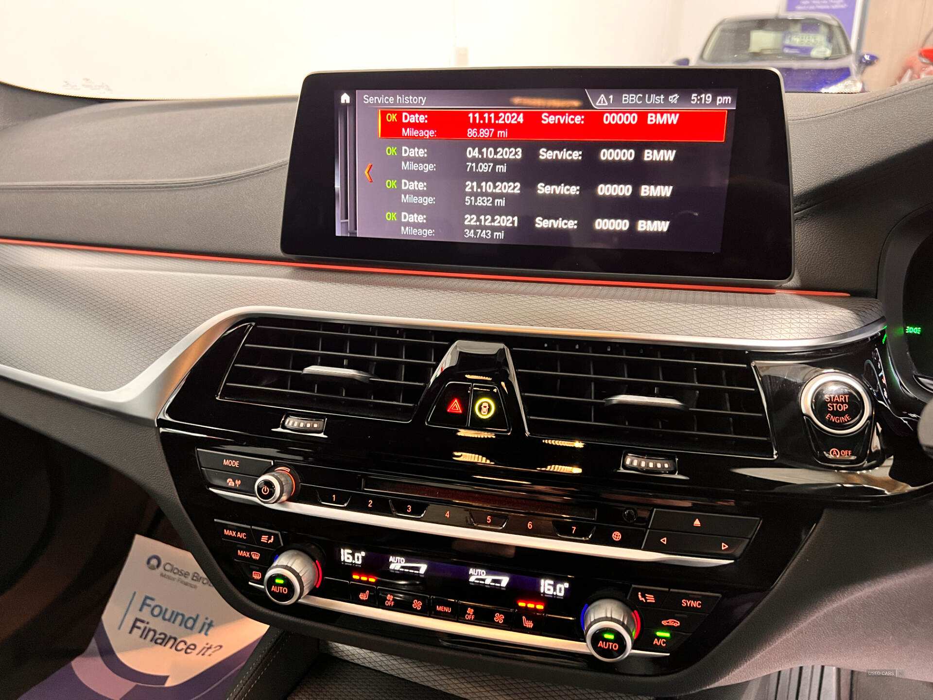 BMW 5 Series DIESEL SALOON in Antrim