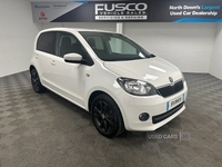 Skoda Citigo 1.0 MPI Black Edition Hatchback 5dr Petrol Manual Euro 6 (60 ps) Good Service History, Low Tax in Down