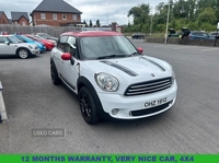 MINI Countryman 1.6 Cooper D SUV 5dr Diesel Manual ALL4 Euro 5 (s/s) (112 ps) 12 MONTHs; WARRANTY, 4x4 in Down