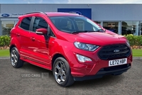 Ford EcoSport 1.0 EcoBoost 140 ST-Line 5dr *APPLE CARPLAY, REVERSING CAMERA with SENSORS, CRUISE CONTROL, SAT NAV, AMBIENT INTERIOR LIGHTING and more in Antrim