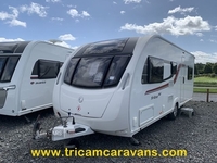 Swift S-Line 566/6 Fixed Bunks in Down