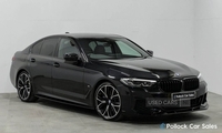 BMW 5 Series 2.0 520d MHT M Sport Saloon 4dr Diesel Hybrid Steptronic Euro 6 (s/s) (190 ps) M Sport Pro Pack, 20" R Cam & LED in Derry / Londonderry