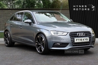 Audi A3 1.6 TDI Sport Sportback 5dr Diesel S Tronic Euro 6 (s/s) (110 ps) in Down