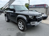 Land Rover Defender 3.0 D250 MHEV HSE Hard Top SUV 3dr Diesel Auto 4WD SWB Euro 6 (s/s) (250 ps) in Tyrone