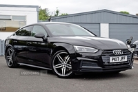 Audi A5 2.0 TDI S line Sportback 5dr Diesel S Tronic quattro Euro 6 (s/s) (190 ps) Navigation, Electric/Heated Seats in Down