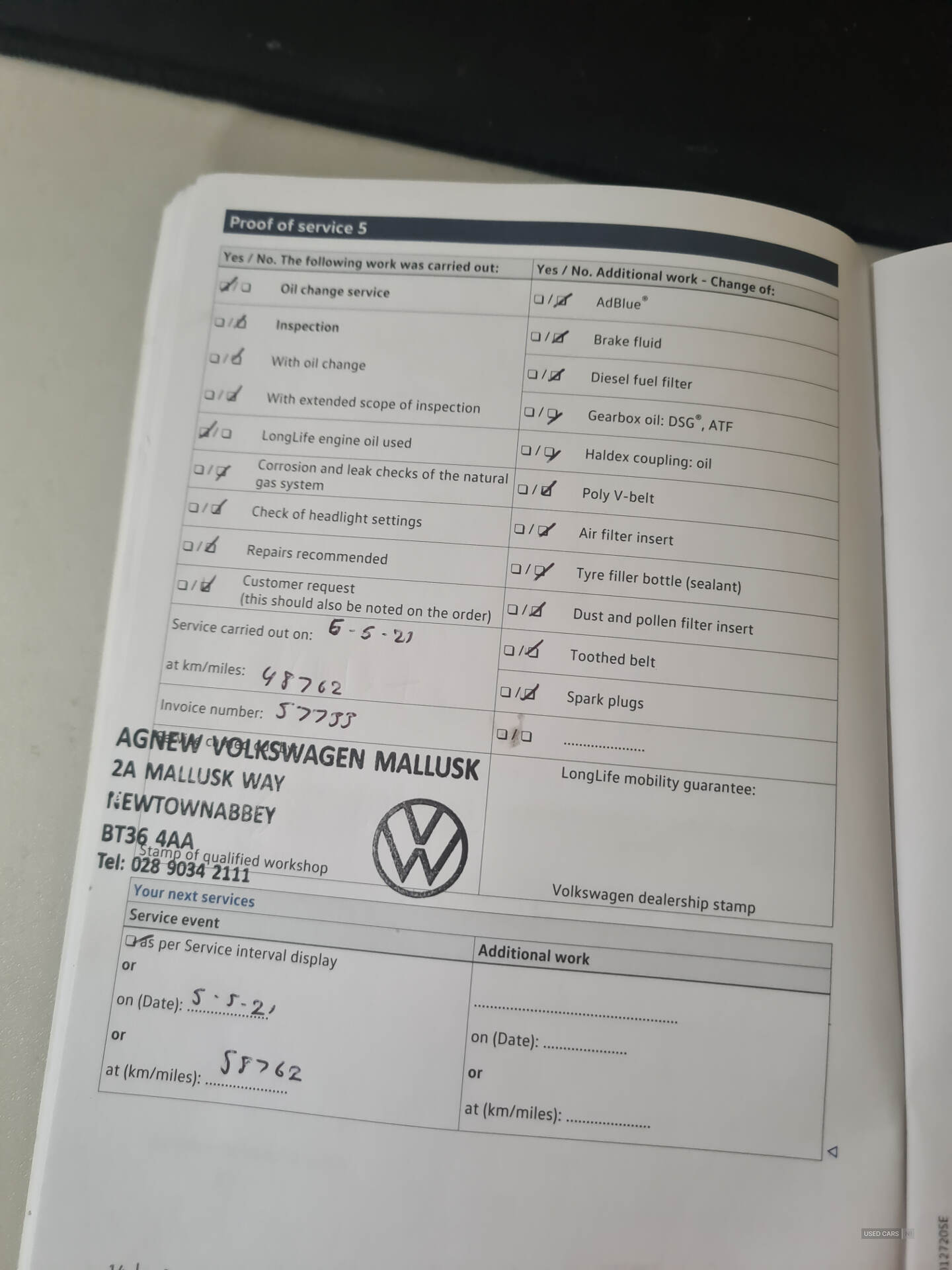 Volkswagen Golf DIESEL HATCHBACK in Down