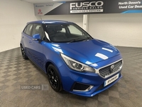 MG MG3 1.5 VTi-TECH Exclusive Hatchback 5dr Petrol Manual Euro 6 (s/s) (106 ps) Service History, Apple Car Play in Down