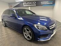 Mercedes-Benz C-Class 2.1 C220d AMG Line (Premium Plus) Estate 5dr Diesel 7G-Tronic+ Euro 6 (s/s) (170 ps) Automatic, Full Leather, Sat Nav in Down