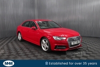 Audi A4 2.0 TDI ultra S line Saloon 4dr Diesel Manual Euro 6 (s/s) (190 ps) CRUISE CONTROL / HALF LEATHER in Antrim