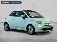 Fiat 500 1.2 Lounge 3Dr in Antrim