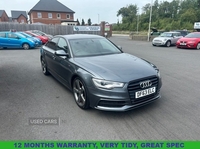 Audi A6 SALOON 2.0 TDI Black Edition Saloon 4dr Diesel Manual Euro 5 (s/s) (177 ps) 12 MONTH' S WARRANTY in Down
