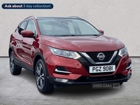 Nissan Qashqai 1.3 Dig-T N-Connecta 5Dr [Glass Roof Pack] in Down