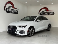 Audi A3 1.5 TFSI 35 S line Saloon 4dr Petrol S Tronic Euro 6 (s/s) (150 ps) in Antrim