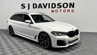 BMW 5 Series 2.0 520d MHT M Sport Touring 5dr Diesel Hybrid Steptronic Euro 6 (s/s) (190 ps) in Tyrone
