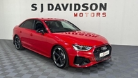 Audi A4 S4 3.0 TDI V6 Black Edition Saloon 4dr Diesel Tiptronic quattro Euro 6 (s/s) (341 ps) in Tyrone