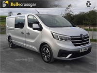 Renault Trafic LL30 Blue dCi 170 Extra Sport[Safety] Crew Van EDC in Down