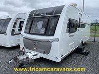 Elddis Affinity 554/4, Transverse Island Bed in Down