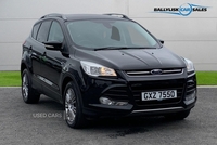 Ford Kuga 2.0 TDCi 140PS Titanium in Black with 95K in Armagh