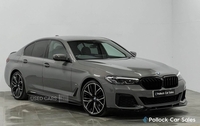BMW 5 Series 2.0 520d MHT M Sport Saloon 4dr Diesel Hybrid Steptronic Euro 6 (s/s) (190 ps) BMW History, 20" R Cam CarPlay in Derry / Londonderry