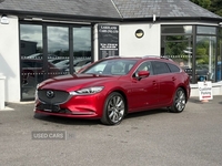 Mazda 6 2.2 SKYACTIV-D GT Sport Nav+ Tourer 5dr Diesel Auto Euro 6 (s/s) (184 ps) in Fermanagh
