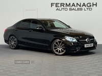Mercedes-Benz C-Class 2.0 C220d AMG Line (Premium) Saloon 4dr Diesel G-Tronic+ Euro 6 (s/s) (194 ps) in Fermanagh
