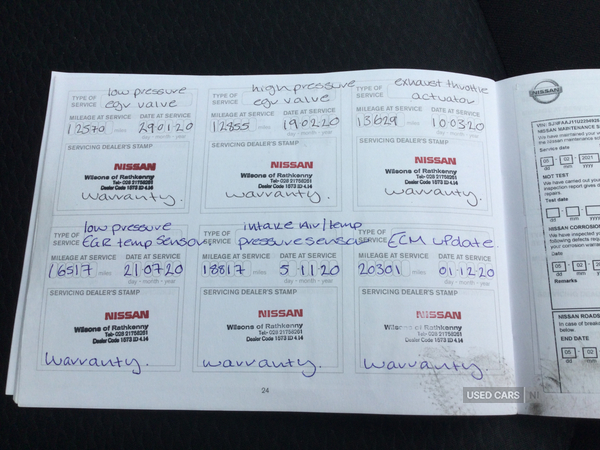 Nissan Qashqai DIESEL HATCHBACK in Derry / Londonderry