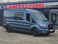 Ford Transit 2.0 350 EcoBlue Limited Crew Van Double Cab 6dr Diesel Auto FWD L3 H2 Euro 6 (s/s) (130 ps) in Derry / Londonderry