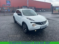 Nissan Juke 1.5 dCi 8v n-tec SUV 5dr Diesel Manual Euro 5 (s/s) (110 ps) 12 MONTH' S WARRANTY in Down