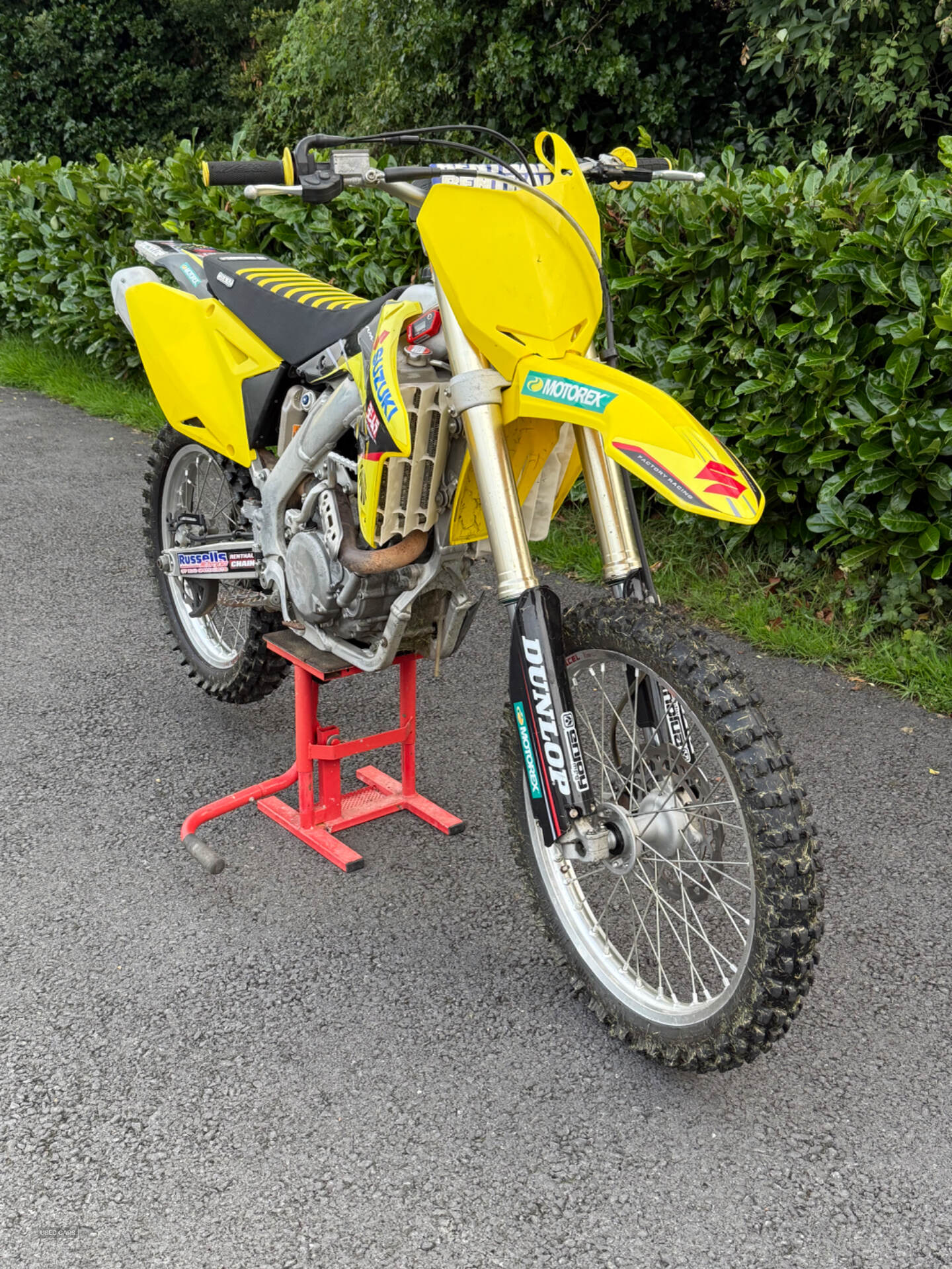 Suzuki RM-Z Series Rmz250 in Down