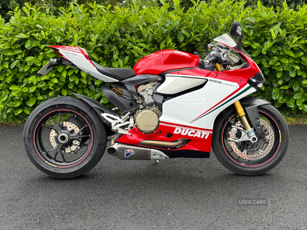 Ducati Panigale 1199s tricolour in Down